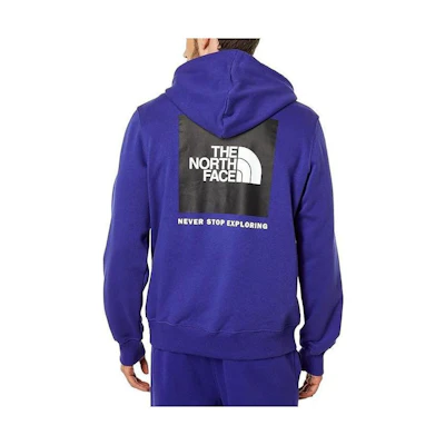 TNF Vintage Logo Hoodie Pullover - Blue NF0A7UNS-ZXC