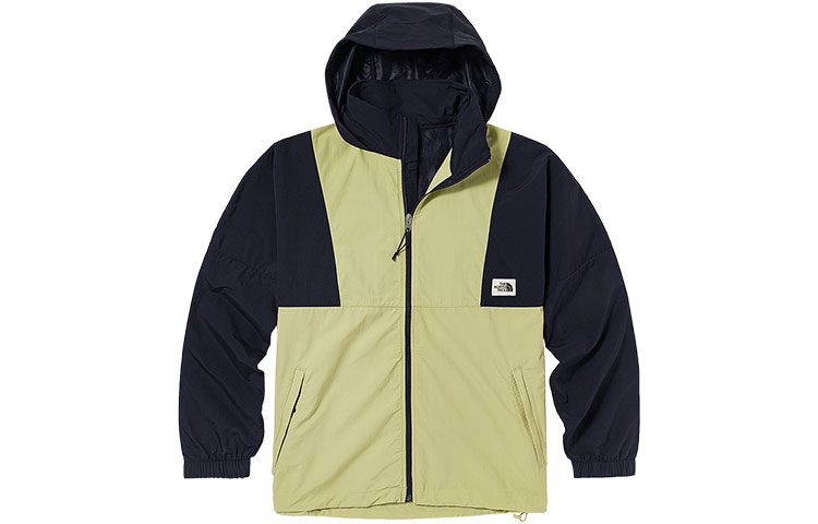 TNF Water-Resistant Colorblock Hooded Jacket Blue NF0A5JY9-5V5