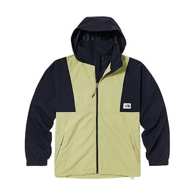 TNF Water-Resistant Colorblock Hooded Jacket Blue NF0A5JY9-5V5