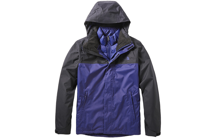 TNF Waterproof 3-in-1 Down Jacket Winter Blue (China Edition) 3CGM-QZ1