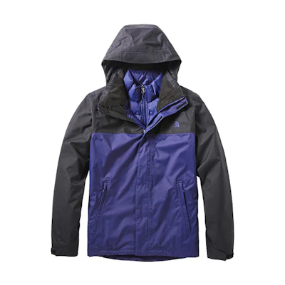 TNF Waterproof 3-in-1 Down Jacket Winter Blue (China Edition) 3CGM-QZ1