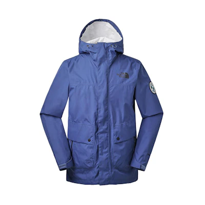 TNF Waterproof Breathable Blue Hoodie Jacket NF0A3V4N-HDC