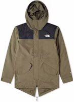 The North Face Waterproof Breathable Colorblock Hooded Jacket Green NF0A4ALM-BQW The North Face Waterproof Breathable Colorblock Hooded Jacket Green NF0A4ALM-BQW