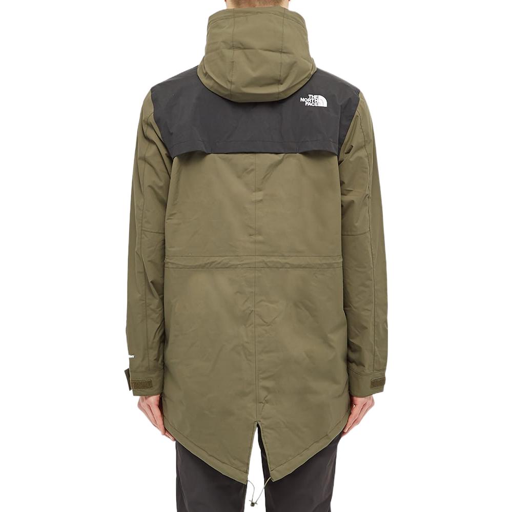 TNF Waterproof Breathable Colorblock Hooded Jacket Green NF0A4ALM-BQW 圖 4