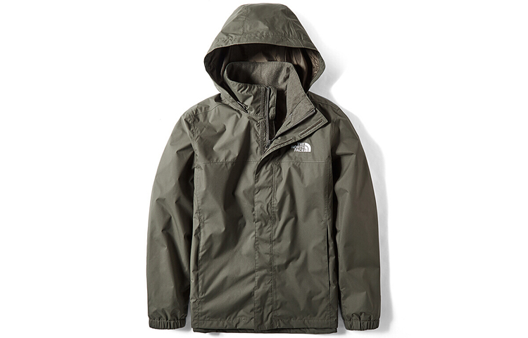 TNF Waterproof Breathable Green Softshell Jacket NF0A49F7-TY1