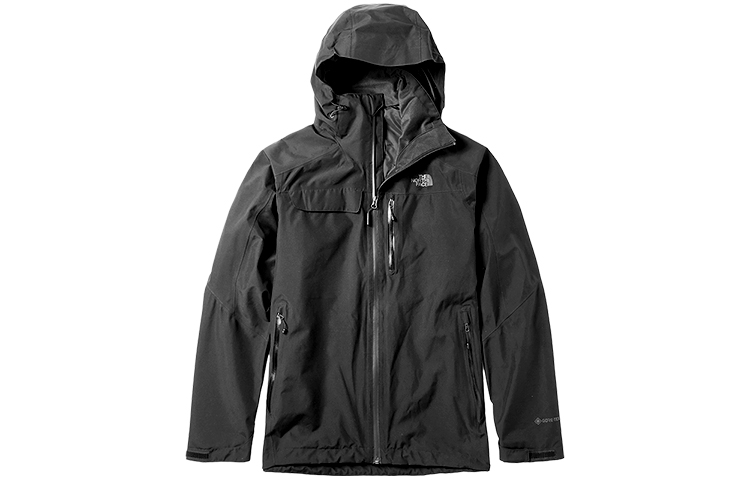 TNF Waterproof Breathable Hooded Jacket Black NF0A49B6-JK3