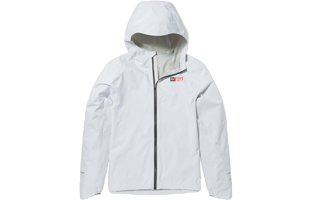 TNF Waterproof Breathable Hooded Jacket White NF0A7QOA-53C 圖 2
