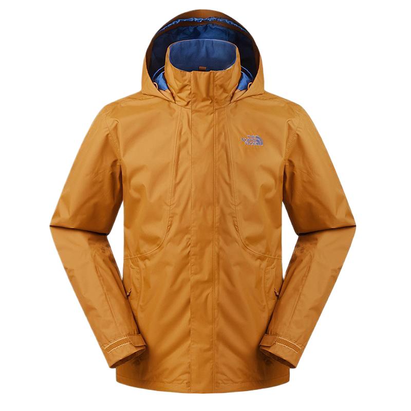 TNF Waterproof Breathable Outdoor Hiking Jacket - Brown NF0A3SPI-UBT
