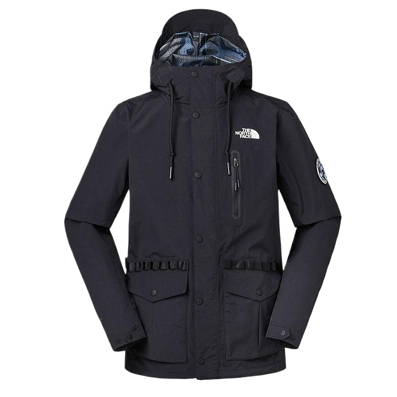 TNF Waterproof Breathable Relaxed Fit Hooded Jacket - Black NF0A3V3O-JK3