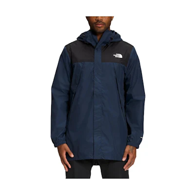 TNF Waterproof Colorblock Outdoor Jacket with Logo Print NF0A7ZUB-92H