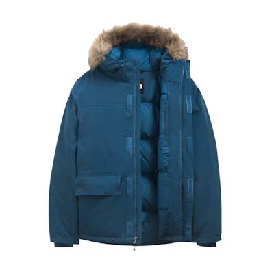 TNF Waterproof Insulated Hooded Parka, Monterey Blue NF0A5GD8-BH7