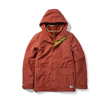 TNF Waterproof Insulated Outdoor Jacket - Red 3VU9-BDN