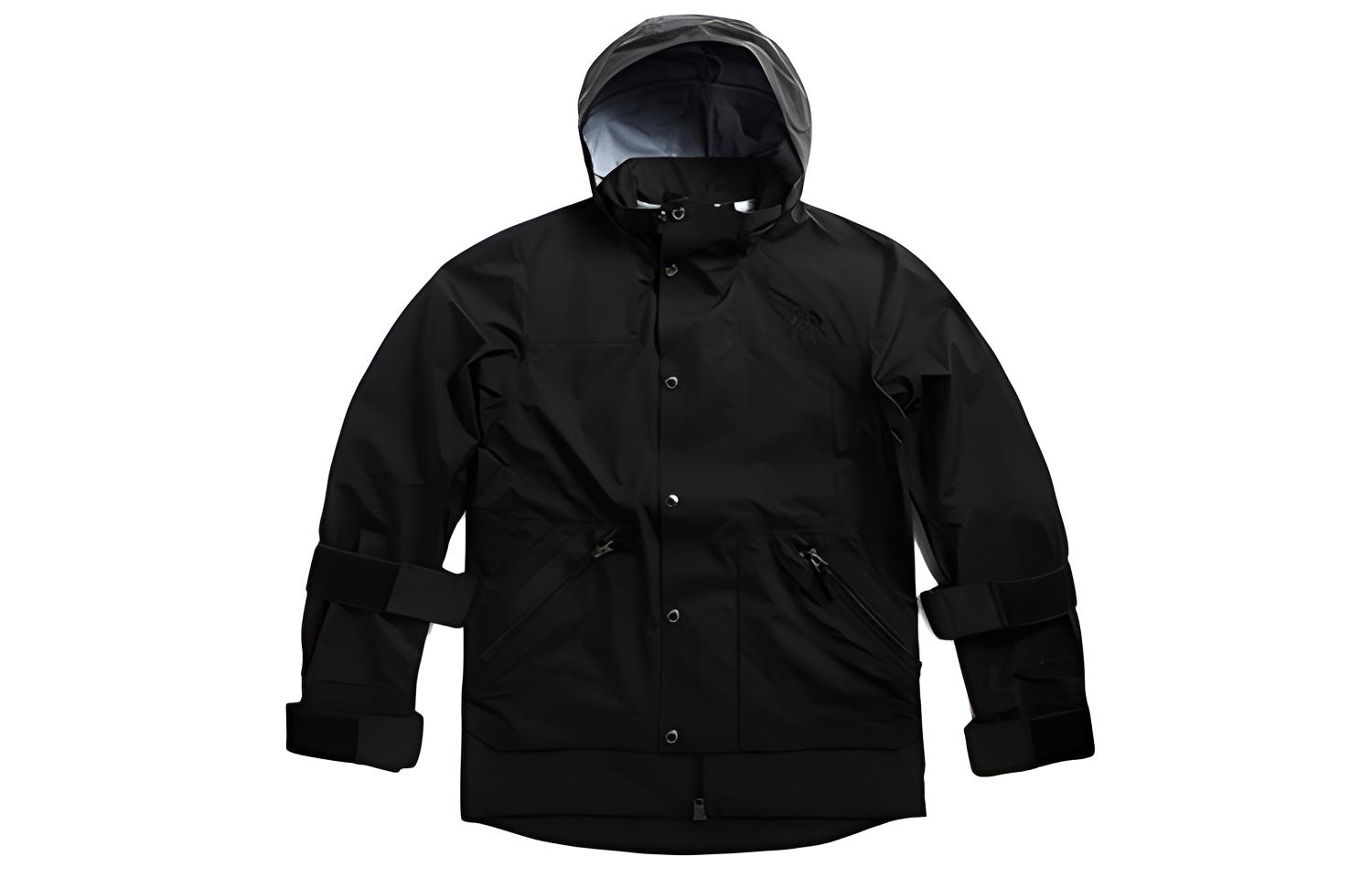TNF Waterproof Outdoor Jacket Black Colorblock NF0A46D6-JK3