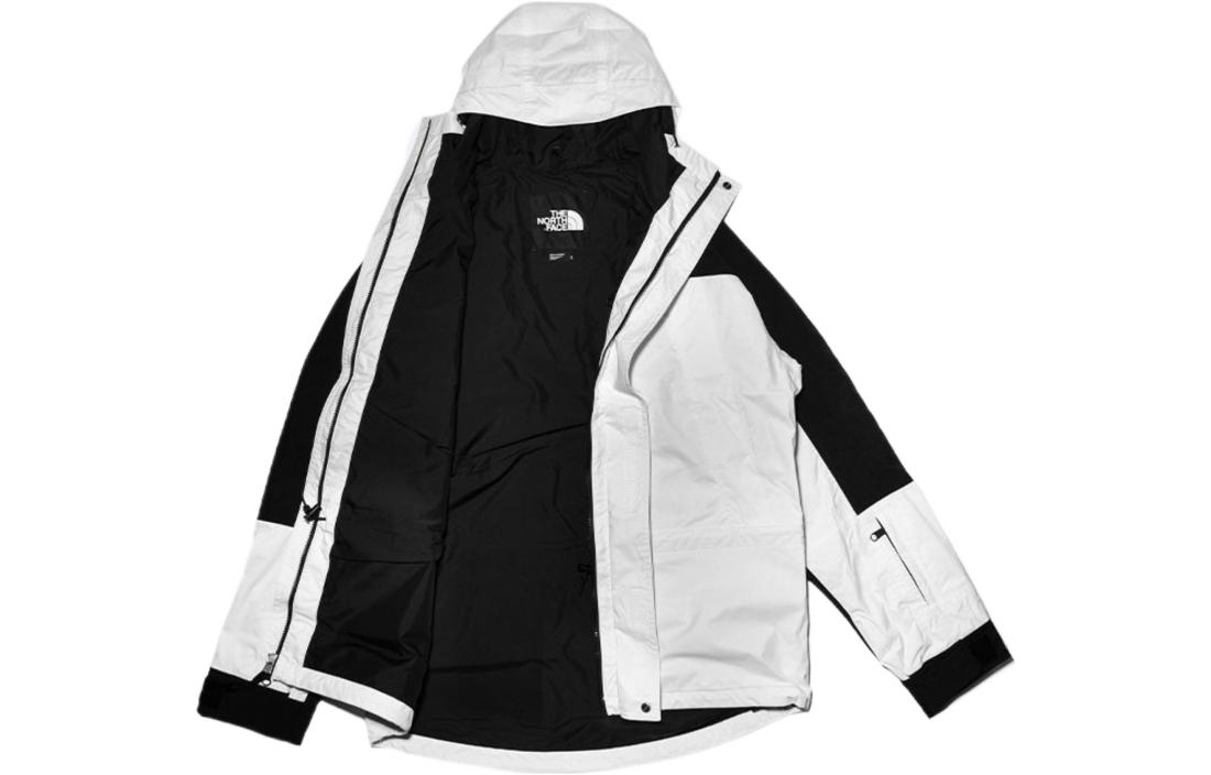 TNF Waterproof Windbreaker Hoodie Jacket Grey White NF0A52ZT-9B8 圖 3