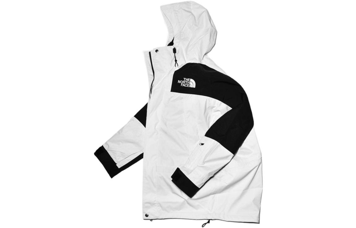 TNF Waterproof Windbreaker Hoodie Jacket Grey White NF0A52ZT-9B8 圖 4