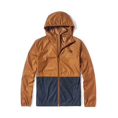 TNF Waterproof Windbreaker Jacket Coffee Color 4NEF-U6C