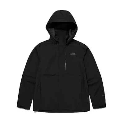 TNF Waterproof Windbreaker Zip Jacket Black (Unisex) NJ2HM52A