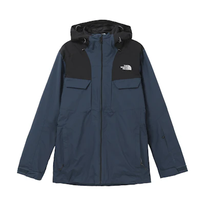 TNF Waterproof Windproof Blue 3-in-1 Outdoor Jacket 3M4M-3ZP