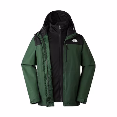 TNF Waterproof Windproof Green 3-in-1 Softshell Jacket NF0A81RO-KII