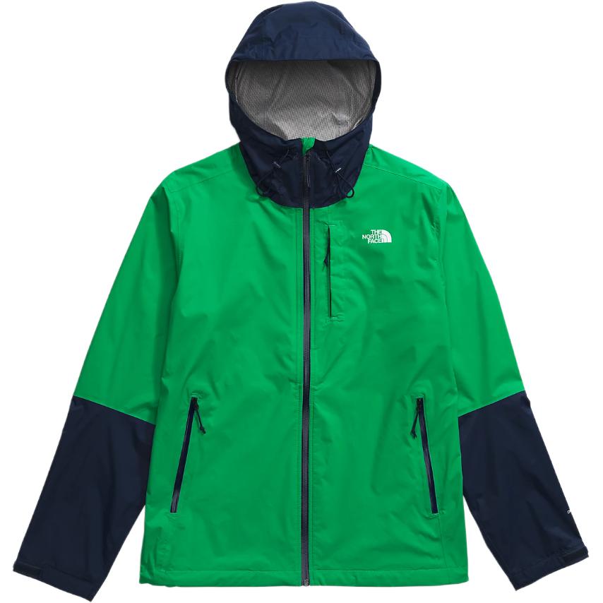 TNF Waterproof Windproof Jacket in Optical Grandmother Green NF0A7QAW-SOG