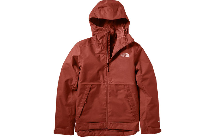 TNF Waterproof Windproof Outdoor Jacket - Maroon NF0A4UDB-2V5