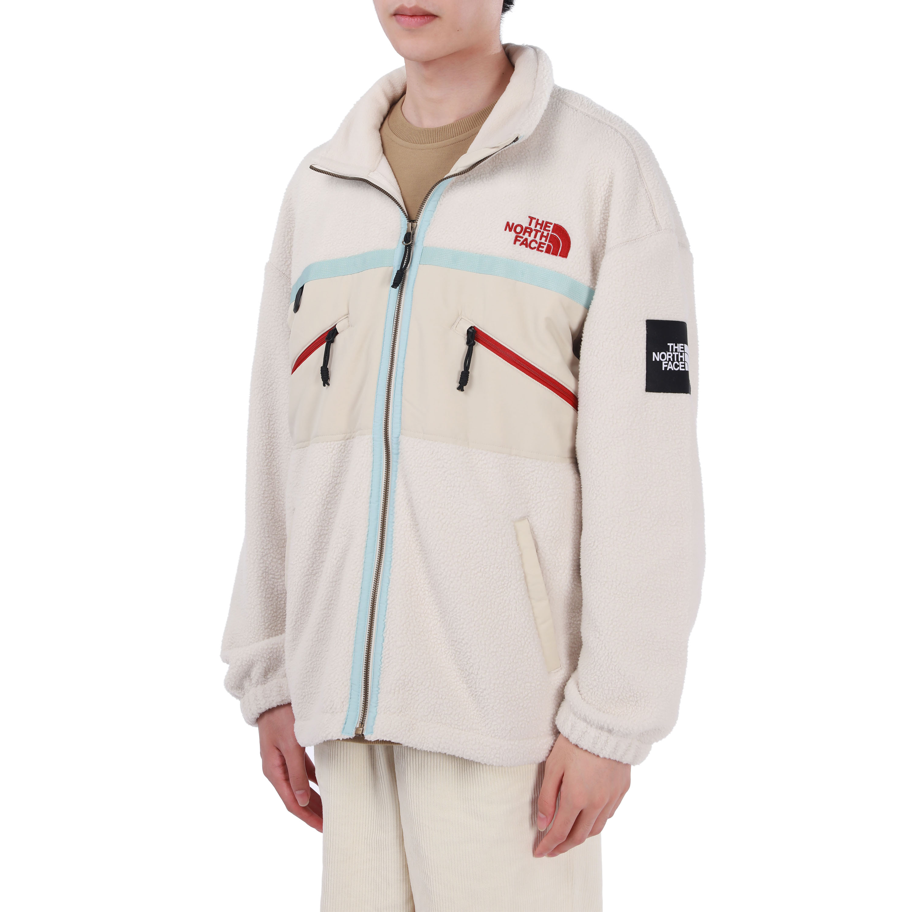 THE NORTH FACE White Fleece Windproof Jacket for Couples - Fall Collection NJ4FM01J 圖 6