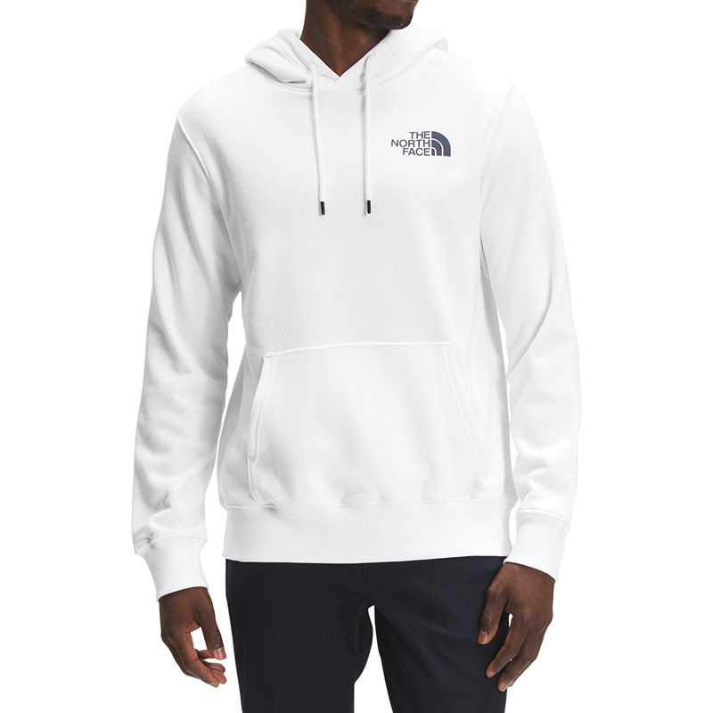 TNF White Hoodie with Back Logo Print NF0A4761-523 圖 4