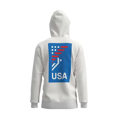 TNF White Logo Graphic Hoodie NF0A4N74-FN4