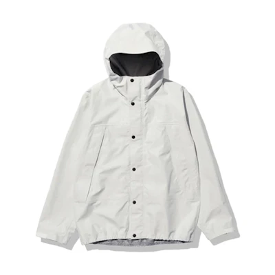 TNF White Logo Print Hoodie Jacket NP12360