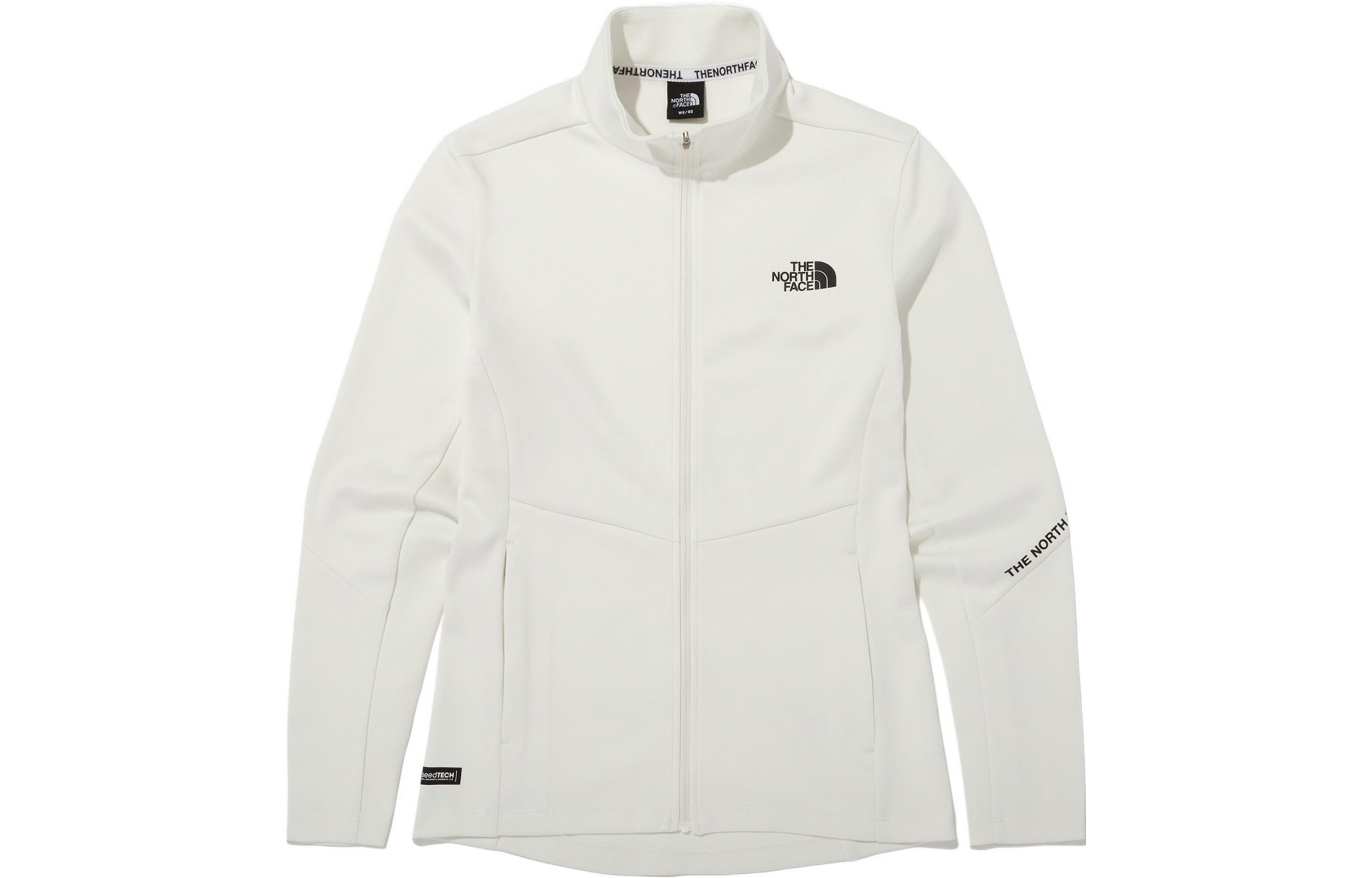TNF White Logo Print Utility Jacket Unisex NJ5JN70C