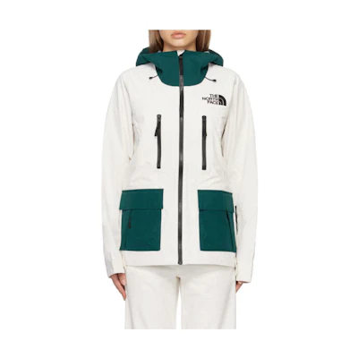 TNF White Logo Print Waterproof Windbreaker Jacket Unisex NF0A5G9H