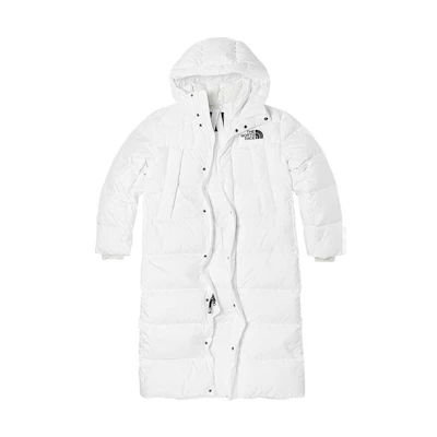 TNF White Logo Zip-Up Puffer Jacket NF0A81RJ-FN4