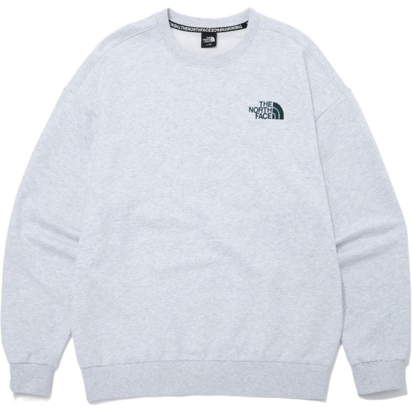 TNF White Long-Sleeve Sweatshirt with Bandana Print NM5MN60B