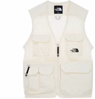Order The North Face 白色網眼多口袋透氣運動背心 男女通用款式 NV3BM02B