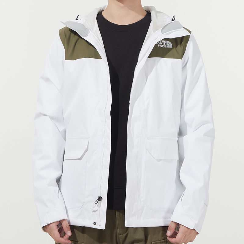TNF White Mfo Lifestyle Waterproof Windproof Outdoor Jacket NF0A497J-K6Z 圖 4