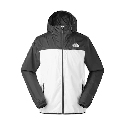 TNF White Outdoor Logo Zip-Up Hoodie Jacket NF0A3VQZ-KN6