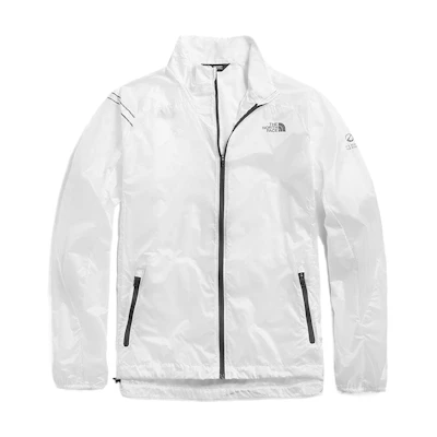 TNF White Outdoor Sports Jacket with Solid Color Design NF0A3UXJ-FN4