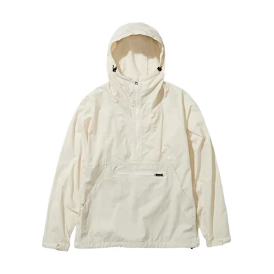 TNF White Pullover Hoodie Jacket - Solid Color NP22333-GL