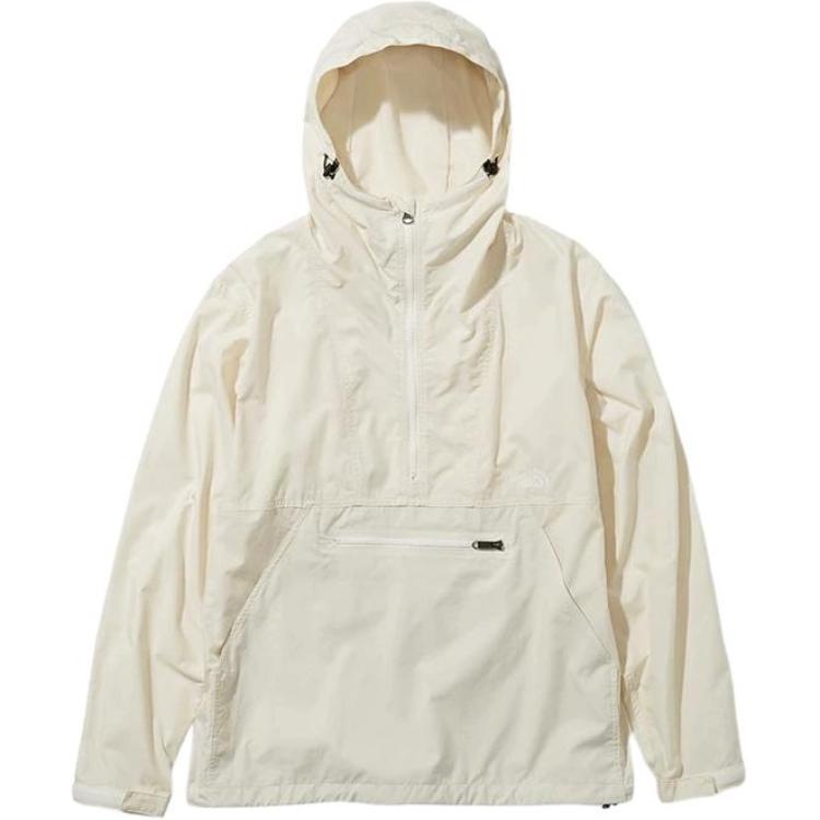 TNF White Pullover Hoodie Jacket - Solid Color NP22333-GL 圖 2