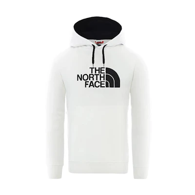 TNF White Pullover Hoodie with Logo Print NF0AAHJY-LA9