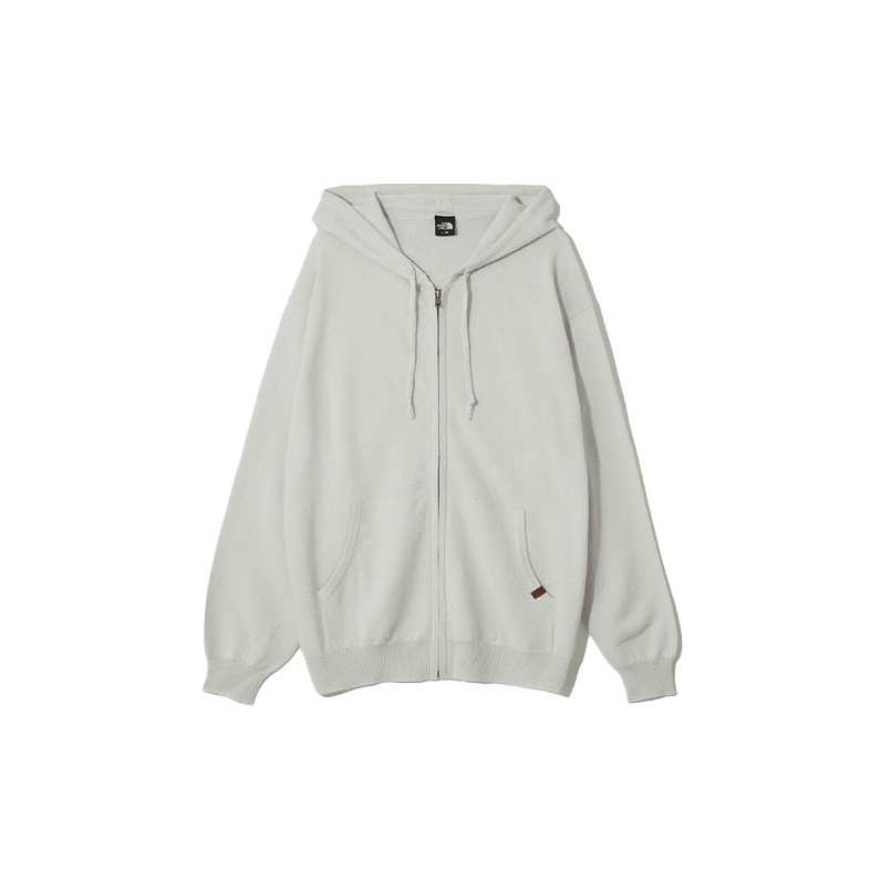 TNF White Pullover Hoodie with Logo Print NJ5JM55B