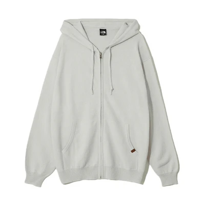 TNF White Pullover Hoodie with Logo Print NJ5JM55B