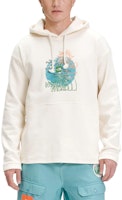 The North Face White Sweatshirt with Logo Print NF0A812B-AOI The North Face White Sweatshirt with Logo Print NF0A812B-AOI