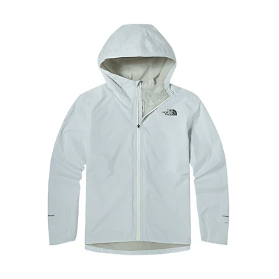 TNF White Waterproof Hooded Jacket Outdoor Hiking Coat NF0A536G-FN4