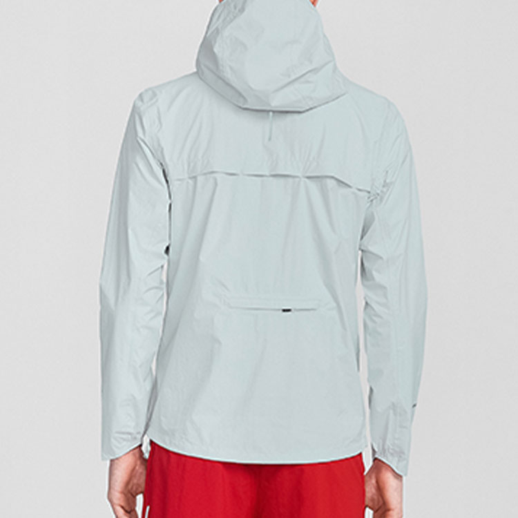 Shop 北面白色防水连帽夹克户外登山外套 NF0A536G-FN4