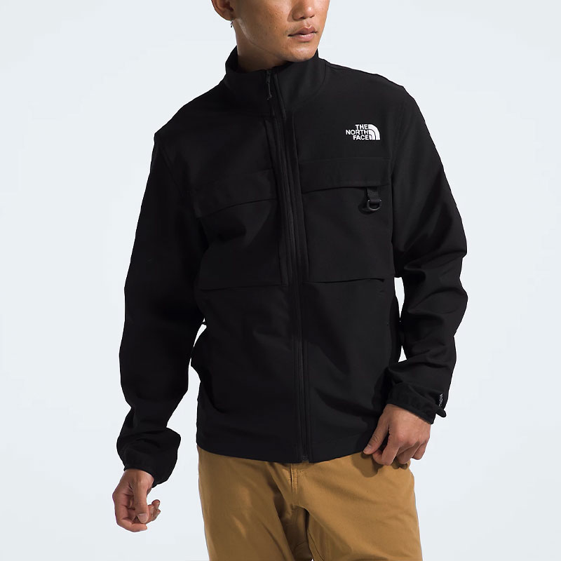 TNF Willow Stretch Black Jacket - Outdoor Casual Multi-Pocket Design NF0A86NW-JK3 圖 3