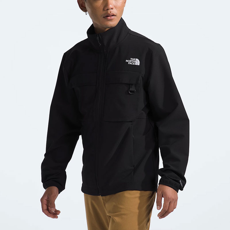 TNF Willow Stretch Black Jacket - Outdoor Casual Multi-Pocket Design NF0A86NW-JK3 圖 5