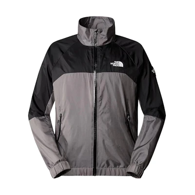 TNF Wind Shell Full-Zip Jacket Smoke Pearl男女款防WATER透气复古夹克 NF0A879F-RPI