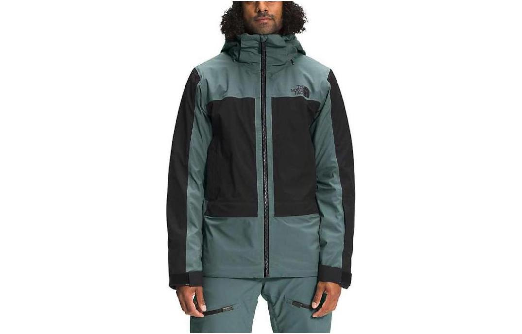 TNF Windbreaker Hooded Jacket Blue Gray NF0A4QXM-117
