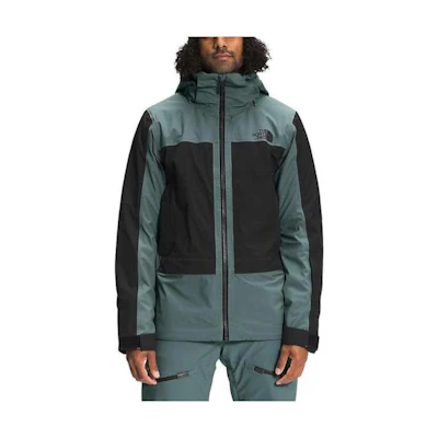 TNF Windbreaker Hooded Jacket Blue Gray NF0A4QXM-117